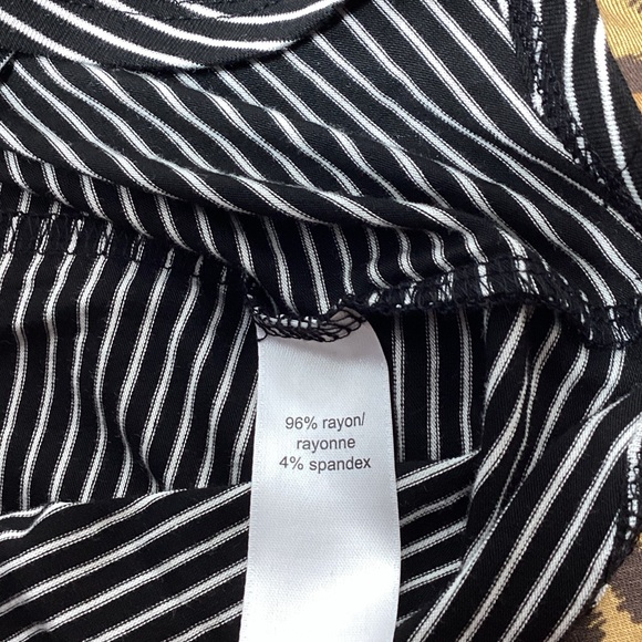 NWT Maurice’s 24/7 Large Leopard Print and Stripe Long Sleeve Top - Picture 7 of 8